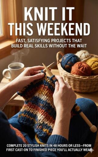 Knit It This Weekend: Fast, Satisfying Projects That Build Real Skills Without the Wait