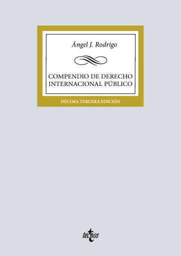Portada del libro «Compendio de Derecho Internacional Público»