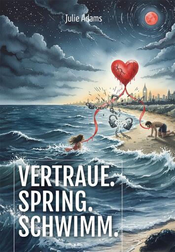 Vertraue. Spring. Schwimm.