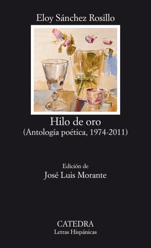Portada del libro «Hilo de oro», de Eloy Sánchez Rosillo