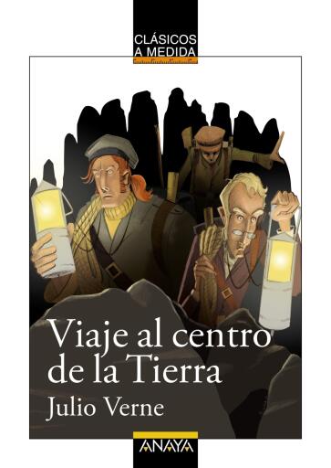 Portada del libro «Viaje al centro de la Tierra», de Jules Verne
