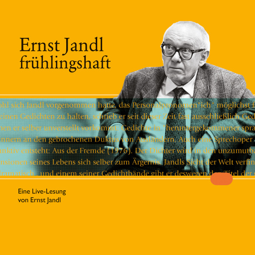 Portada del audiolibro «frühlingshaft», de Ernst Jandl