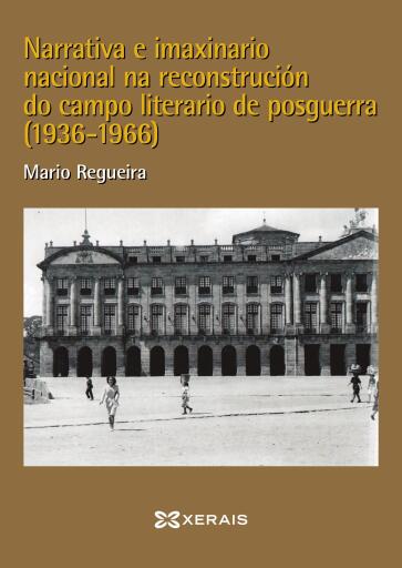 Portada del libro «Narrativa e imaxinario nacional», de Mario Regueira