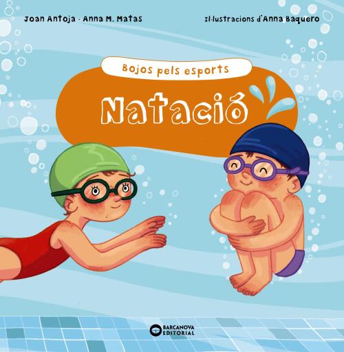 Portada del libro «Natació», de Joan Antoja, Anna M. Matas