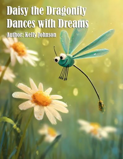 Portada del libro «Daisy the Dragonfly Dances with Dreams», de Kelly Johnson