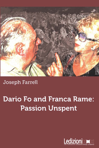 Portada del libro «Dario Fo and Franca Rame: passion unspent», de Joseph Farrell