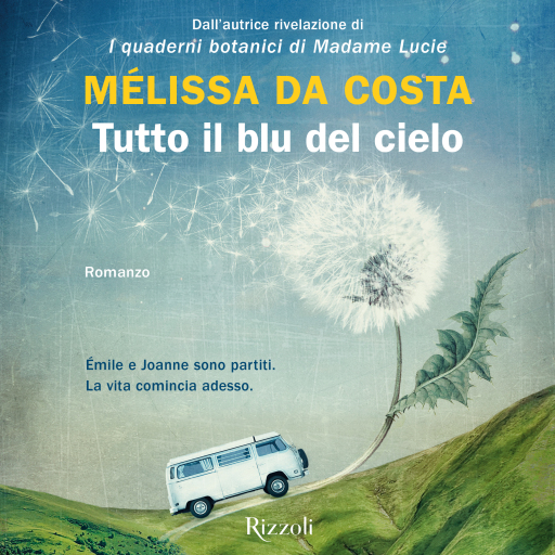 Portada del audiolibro «Tutto il blu del cielo», de Mélissa Da Costa
