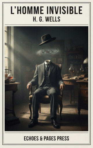 Portada del libro «L'Homme invisible», de H. G. Wells