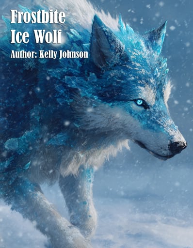 Portada del libro «Frostbite Ice Wolf», de Kelly Johnson