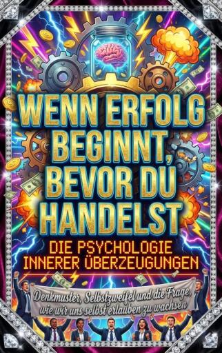 Portada del libro «Wenn Erfolg beginnt, bevor du handelst: Die Psychologie innerer Überzeugungen», de Moritz Lange