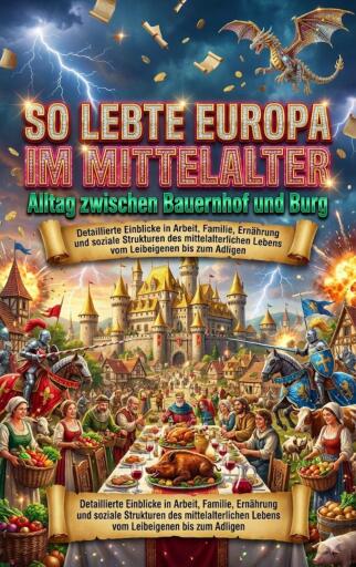 So lebte Europa im Mittelalter: Alltag zwischen Bauernhof und Burg
