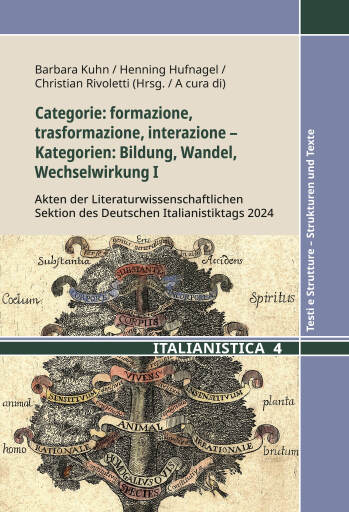 Portada del libro «Categorie: formazione, trasformazione, interazione - Kategorien: Bildung, Wandel, Wechselwirkung I»