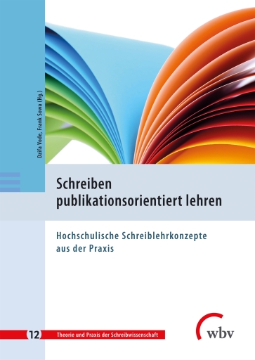 Portada del libro «Schreiben publikationsorientiert lehren»