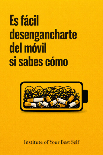 Es fácil desengancharte del móvil, si sabes cómo