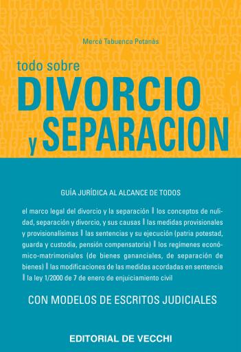 Todo sobre divorcio  y separación