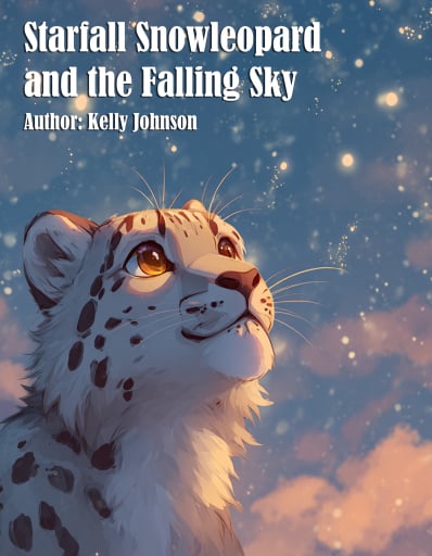 Portada del libro «Starfall Snowleopard and the Falling Sky», de Kelly Johnson