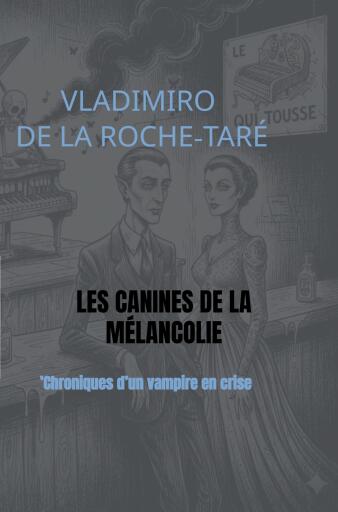 Portada del libro «Les Canines de la Mélancolie», de Vladimiro De la Roche‑Taré