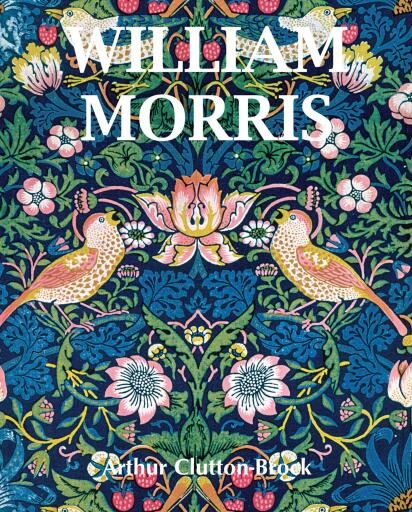 Portada del libro «William Morris», de Arthur Clutton-Brock