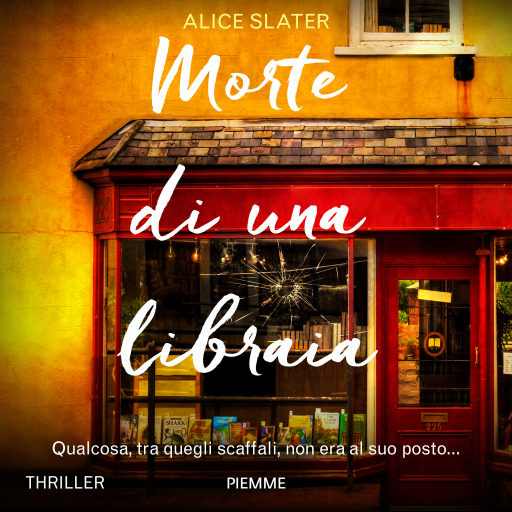 Portada del audiolibro «Morte di una libraia», de Slater Alice