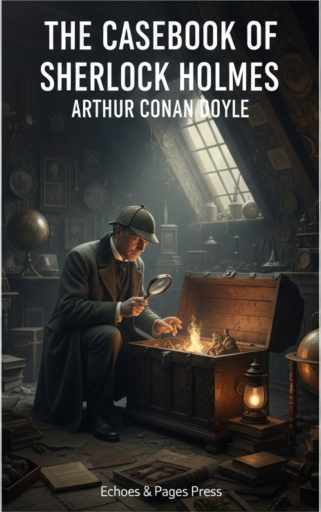 Portada del libro «The Casebook of Sherlock Holmes», de Arthur Conan Doyle