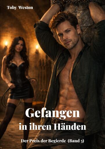 Portada del libro «Gefangen in ihren Händen», de Toby Weston