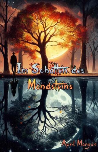 Portada del libro «Im Schatten des Mondsteins», de April Morgan