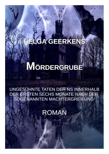 Portada del libro «Mördergrube», de Helga Geerkens
