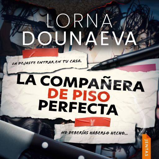 Portada del audiolibro «La compañera de piso perfecta», de Lorna Dounaeva