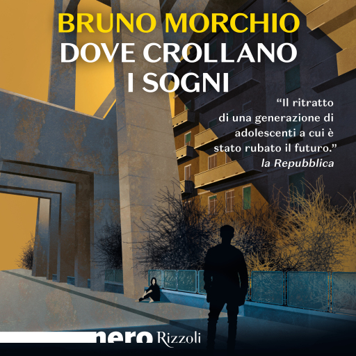 Portada del audiolibro «Dove crollano i sogni (Nero Rizzoli)», de Bruno Morchio