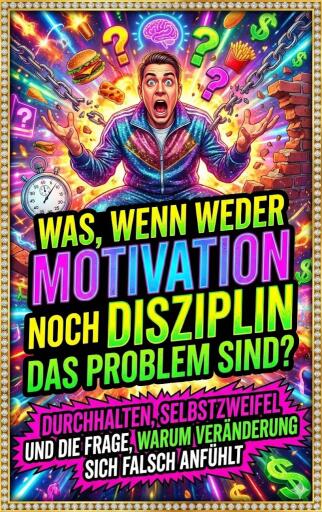 Portada del libro «Was, wenn weder Motivation noch Disziplin das Problem sind?», de Moritz Lange