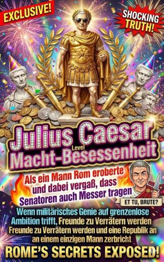 Julius Caesar Level Macht-Besessenheit: Als ein Mann Rom eroberte und dabei vergaß, dass Senatoren auch Messer tragen