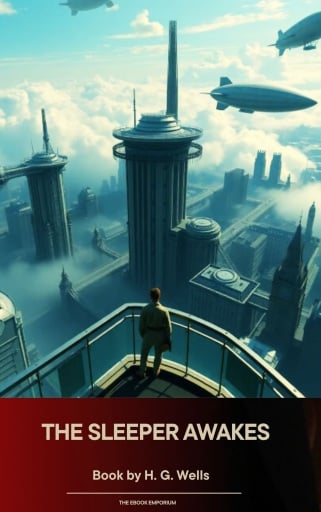 Portada del libro «The Sleeper Awakes», de H. G. Wells