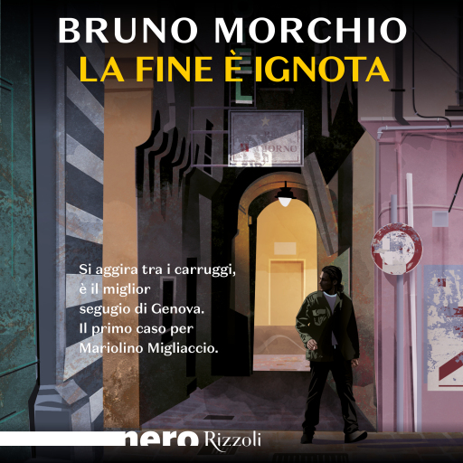 Portada del audiolibro «La fine è ignota (Nero Rizzoli)», de Bruno Morchio