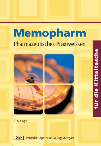 Portada del libro «Memopharm», de Andreas Hensel, Antje Kupfernagel
