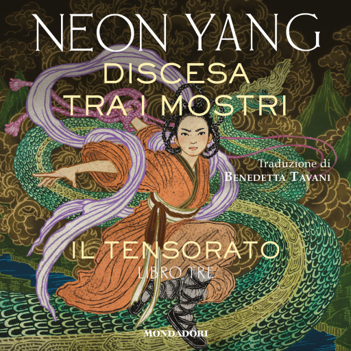 Portada del audiolibro «Discesa tra i mostri», de Neon Yang