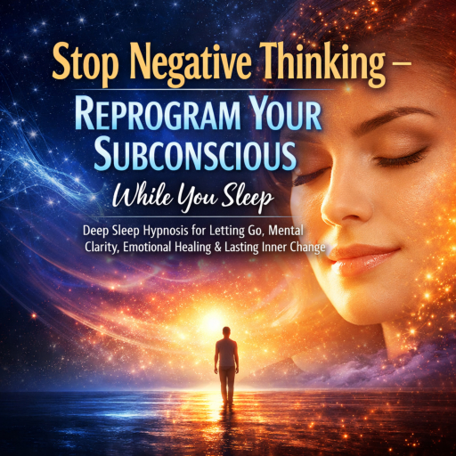 Deep Sleep Hypnosis – Stop Negative Thinking – Reprogram Your Subconscious While You Sleep