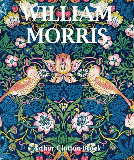 Portada del libro «William Morris», de Arthur Clutton-Brock