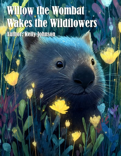 Willow the Wombat Wakes the Wildflowers
