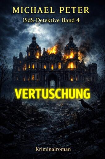 Portada del libro «Vertuschung», de Michael Peter