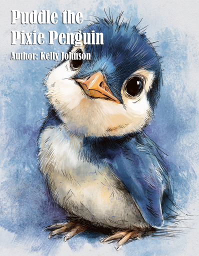 Portada del libro «Puddle the Pixie Penguin», de Kelly Johnson