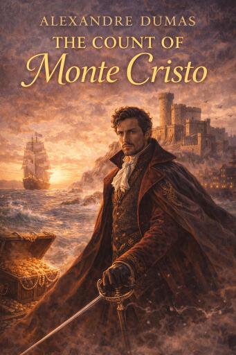 Portada del libro «The Count of Monte Cristo», de Alexandre Dumas