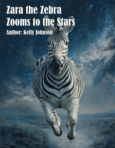 Zara the Zebra Zooms to the Stars