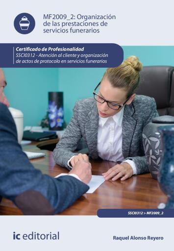 Organización de las prestaciones de servicios funerarios. SSCI0312
