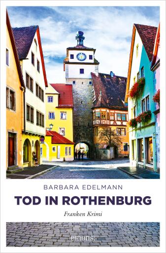 Portada del libro «Tod in Rothenburg», de Barbara Edelmann