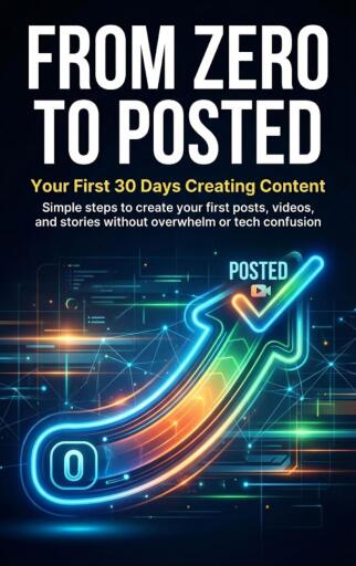 From Zero to Posted: Your First 30 Days Creating Content