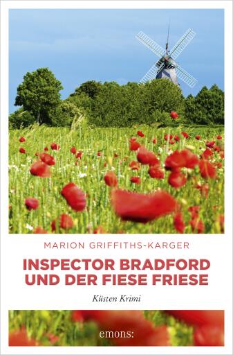 Portada del libro «Inspector Bradford und der fiese Friese», de Marion Griffiths-Karger