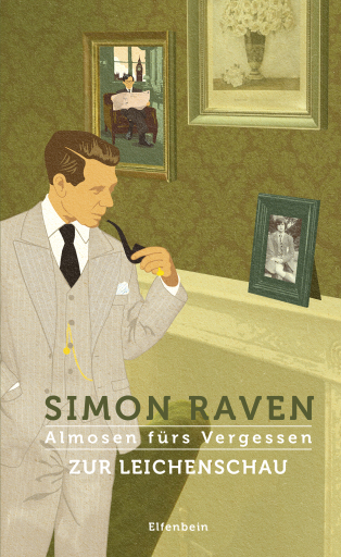 Portada del libro «Zur Leichenschau», de Simon Raven