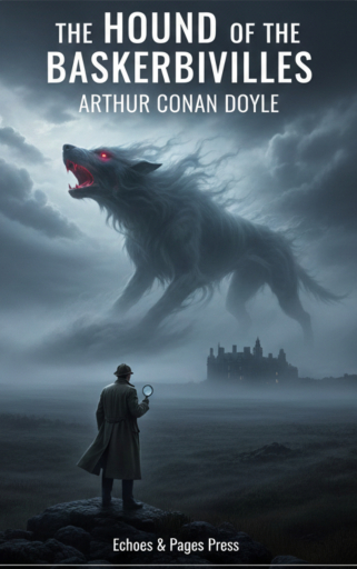 Portada del libro «The Hound of the Baskervilles», de Arthur Conan Doyle