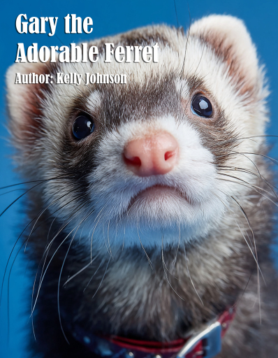 Portada del libro «Gary the Adorable Ferret», de Kelly Johnson