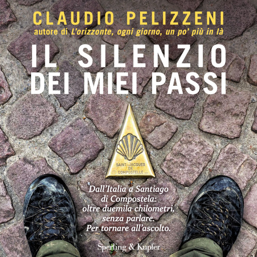 Portada del audiolibro «Il silenzio dei miei passi», de Pelizzeni Claudio